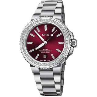 ORIS AQUIS DATE DIAMONDS