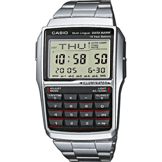 CASIO DATABANK CALCULATOR STEEL